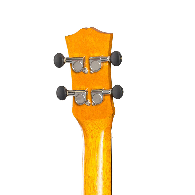 MCU-A30P-NST-Mojo 'A30 Series' Acacia Top Electric Concert Ukulele (Natural Satin)-Living Music