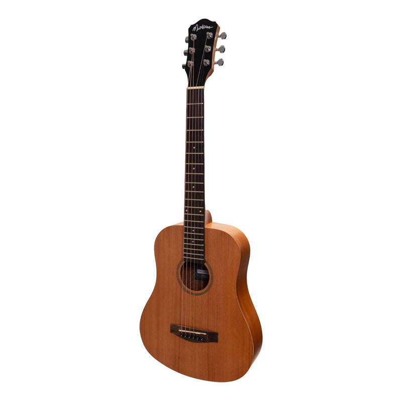 MZP-BT2-MAH-Martinez Acoustic-Electric Babe Traveller Guitar (Mahogany)-Living Music