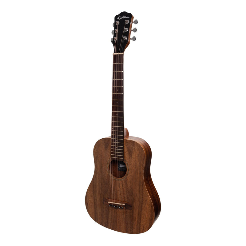 MZP-BT2-RWD-Martinez Acoustic-Electric Babe Traveller Guitar (Rosewood)-Living Music
