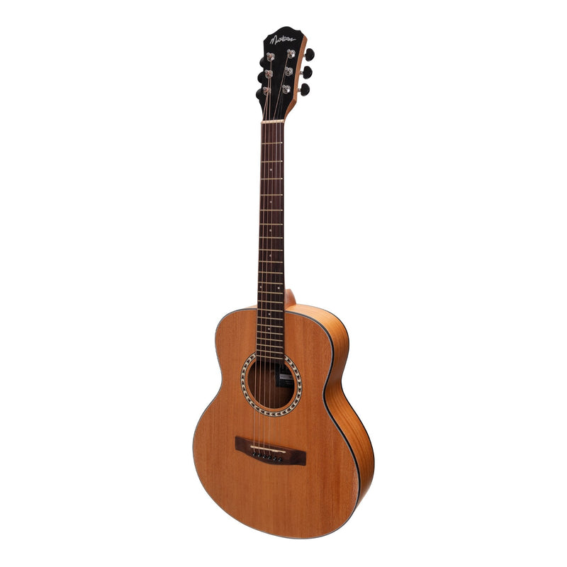 MZ-SS2-MAH-Martinez Acoustic Short Scale Guitar (Mahogany)-Living Music