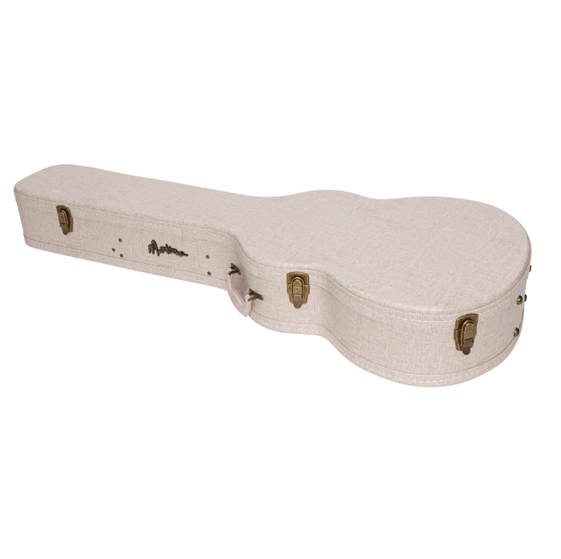 MGC-ABSS-IVRY-Martinez Deluxe Acoustic Bass Hard Case (Ivory)-Living Music