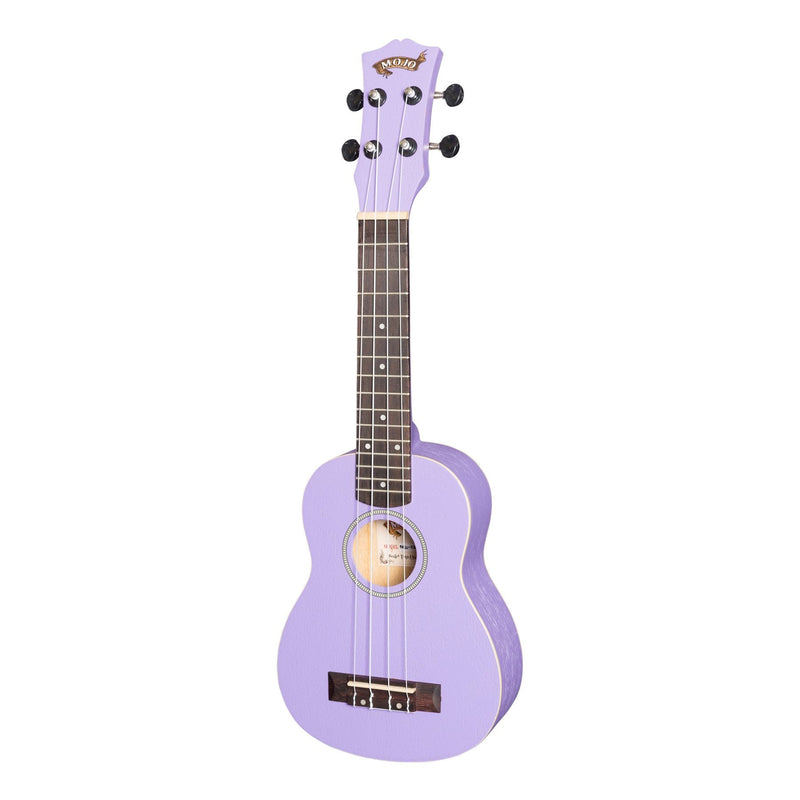-Mojo 'Colour Series' Soprano Ukulele (Purple)-Living Music