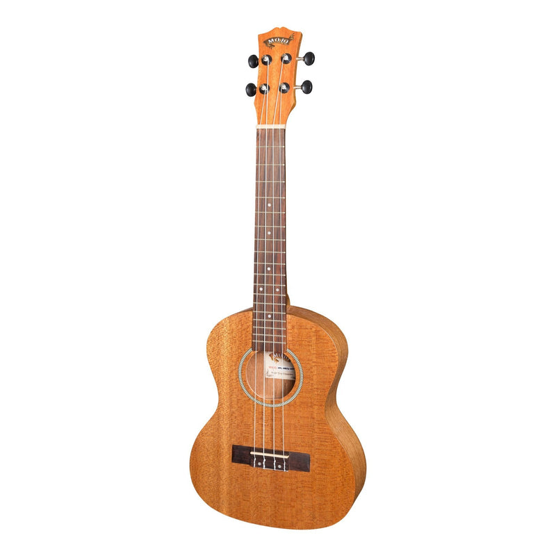 MTU-ME10P-NST-Mojo 'ME10 Series' All Meranti Electric Tenor Ukulele (Natural Satin)-Living Music