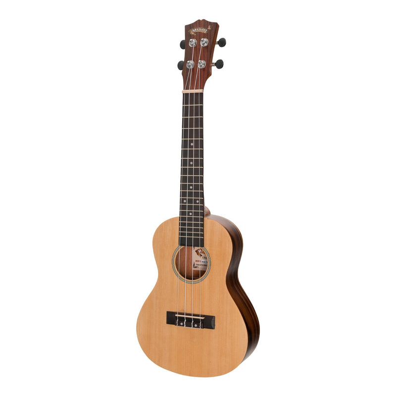 -Mojo 'SZ40 Series' Spruce Top and Rosewood Back & Sides Concert Ukulele (Natural Satin)-Living Music
