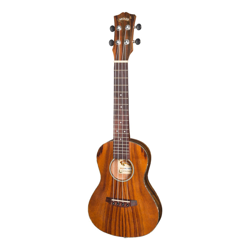 MCU-T5P-NST-Mojo 'T5 Series' All Rosewood Thinline Electric Concert Ukulele (Natural Satin)-Living Music