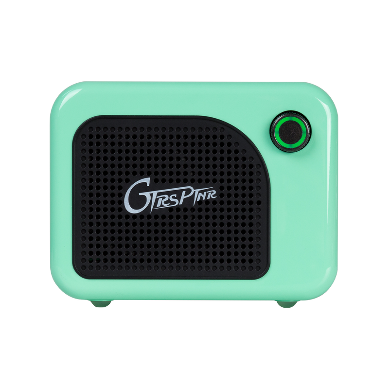 GTRS-CA5-GRN-Mooer 5W GTRS PTNR Rechargeable Mini Bluetooth Amplifier (Green)-Living Music