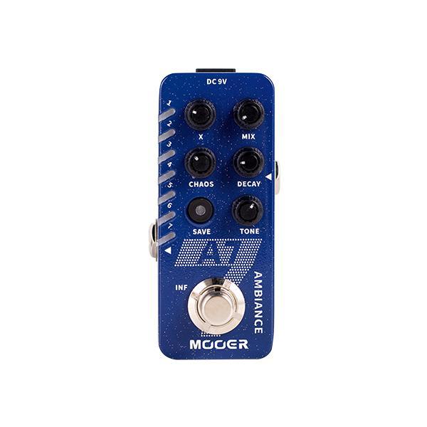 MEP-A7-Mooer 'A7' Ambient Reverb Micro Guitar Effects Pedal-Living Music