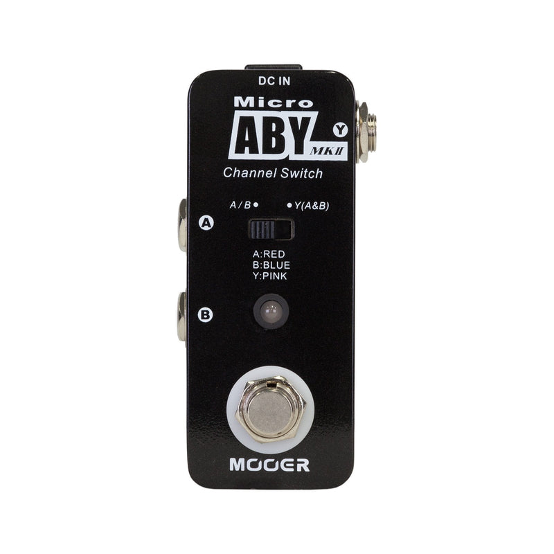 MEP-ABY2-Mooer ABY Channel Switching Micro Guitar Effects Pedal-Living Music