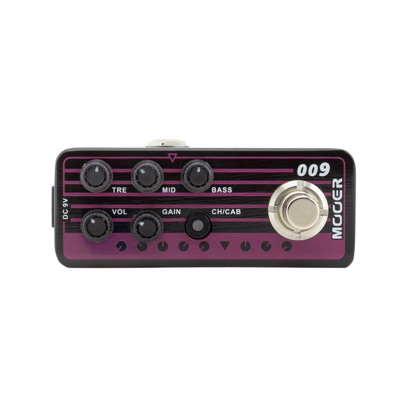 -Mooer 'Blacknight 009' Digital Micro Preamp Guitar Effects Pedal-Living Music