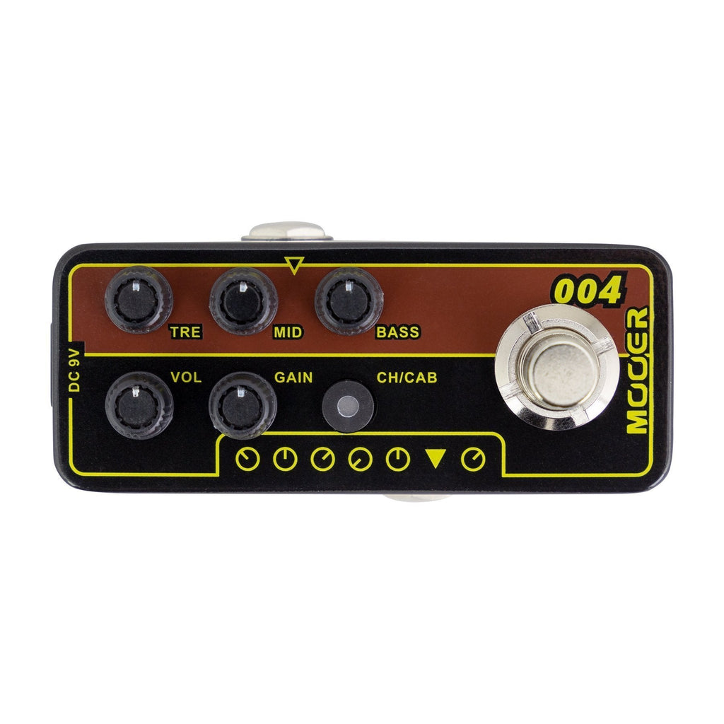 MEP-PA4-Mooer 'Day Tripper 004' Digital Micro Preamp Guitar Effects Pedal-Living Music