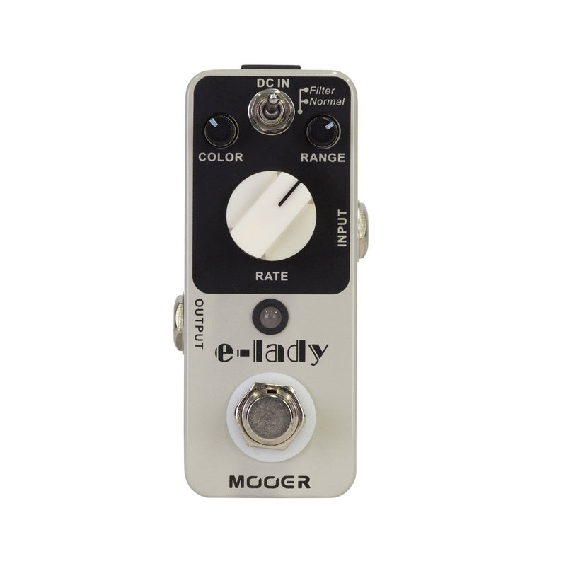 -Mooer 'Electric Lady' Analogue Flanger Micro Guitar Effects Pedal-Living Music