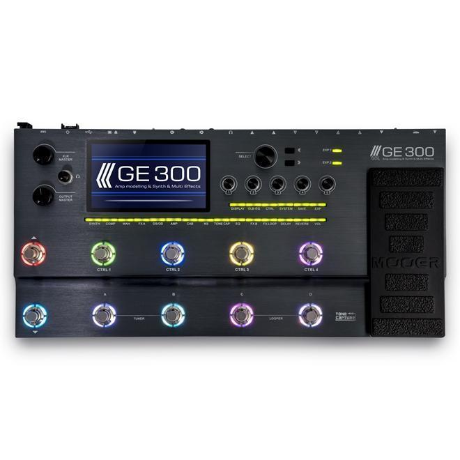 MEP-GE300-Mooer GE-300 Amp Modelling Synth Multi-Effects Processor-Living Music