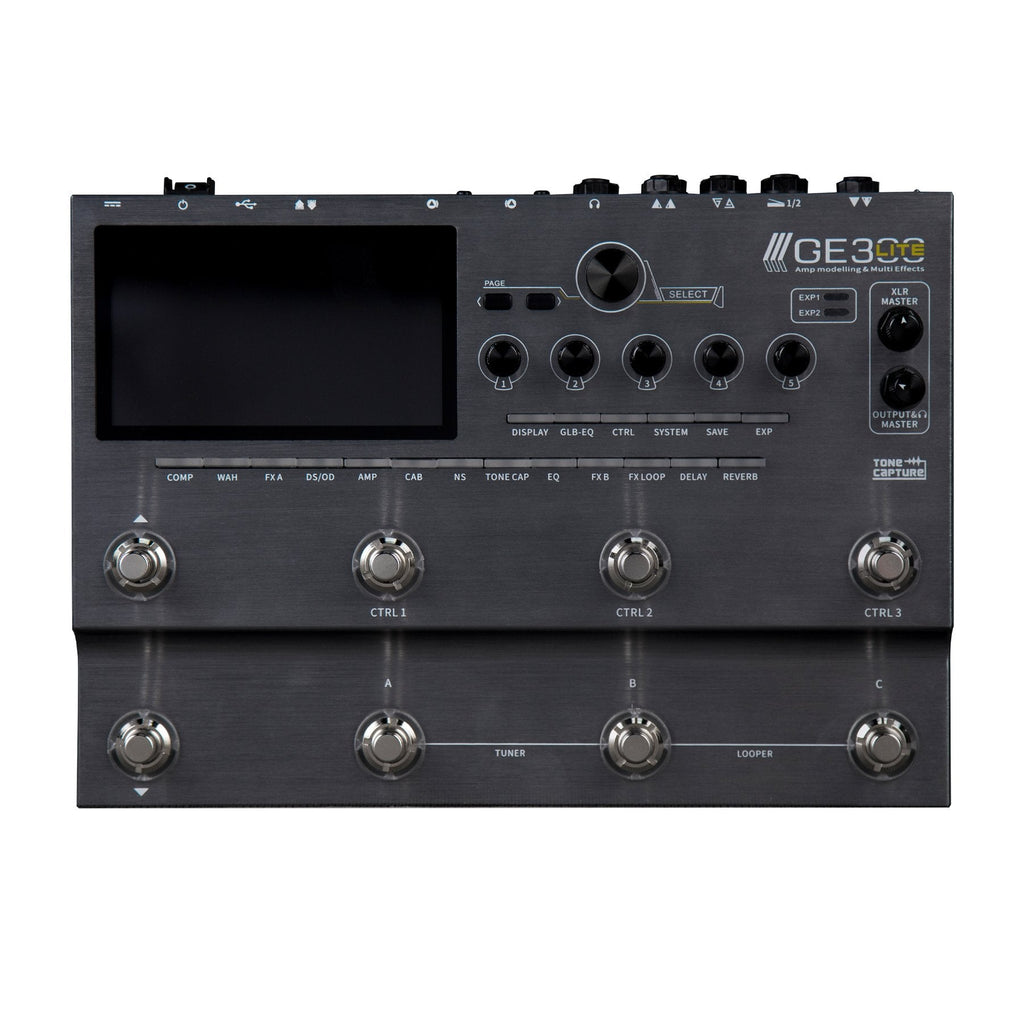 MEP-GE300L-Mooer GE-300 LITE Amp Modelling Multi-Effects Processor-Living Music