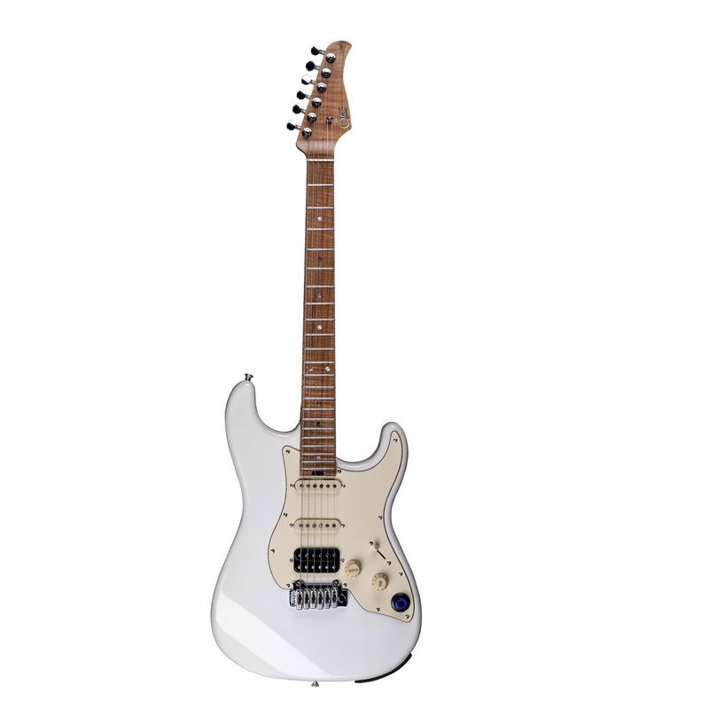 GTRS-P801-WHT-Mooer GTRS P801 Intelligent Guitar (Olympic White)-Living Music