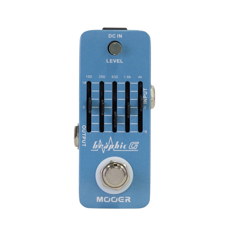 -Mooer 'Graphic G' EQ Micro Guitar Effects Pedal-Living Music