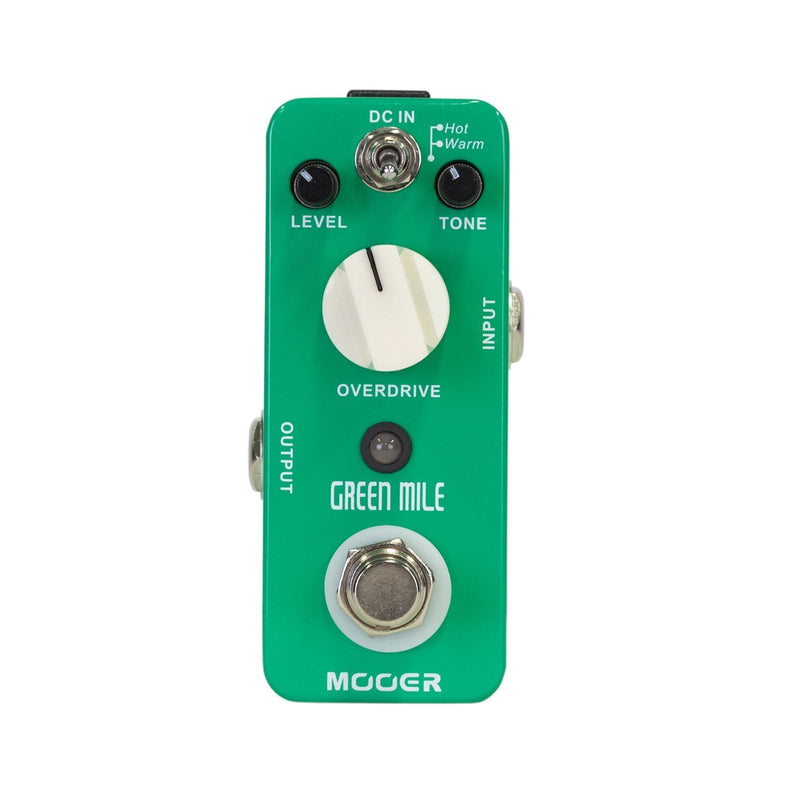 MEP-GM-Mooer 'Green Mile' Dual Overdrive Micro Guitar Effects Pedal-Living Music