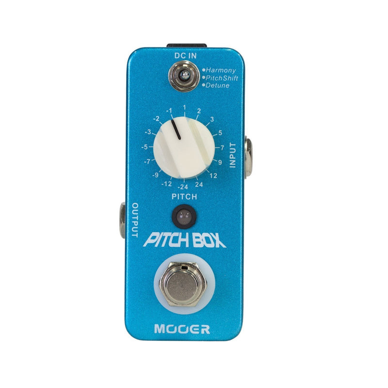 -Mooer 'Pitch Box' Harmony & Pitch Shifter Micro Guitar Effects Pedal-Living Music