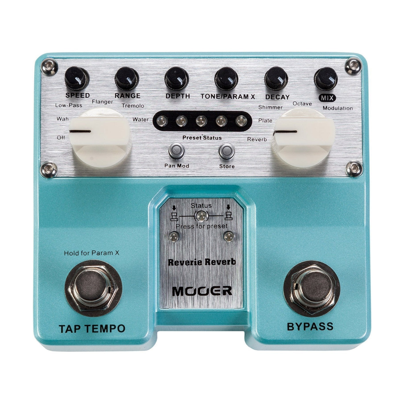 Mooer Reverie Reverb Digital Dual Guitar Effects Pedal – Living Music