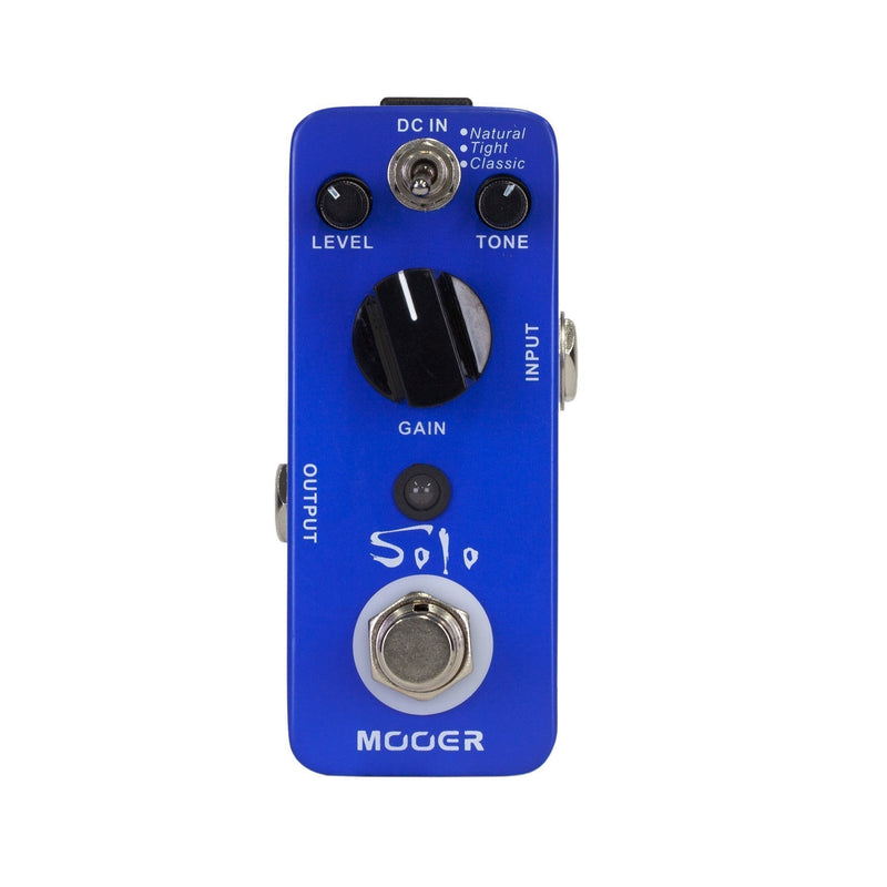 MEP-SO-Mooer Solo High-Gain Distortion Micro Guitar Effects Pedal-Living Music