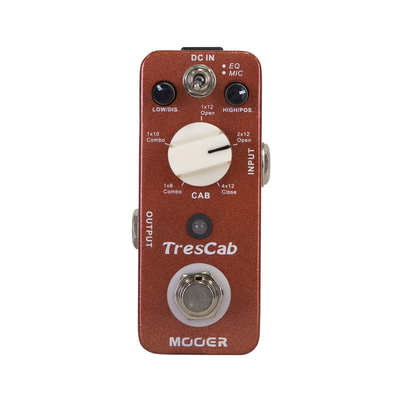 MEP-TCAB-Mooer Trescab Cabinet Simulator Micro Guitar Effects Pedal-Living Music
