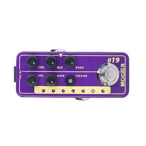 MEP-PA19-Mooer 'UK Gold PLX 019' Digital Micro Preamp Guitar Effects Pedal-Living Music