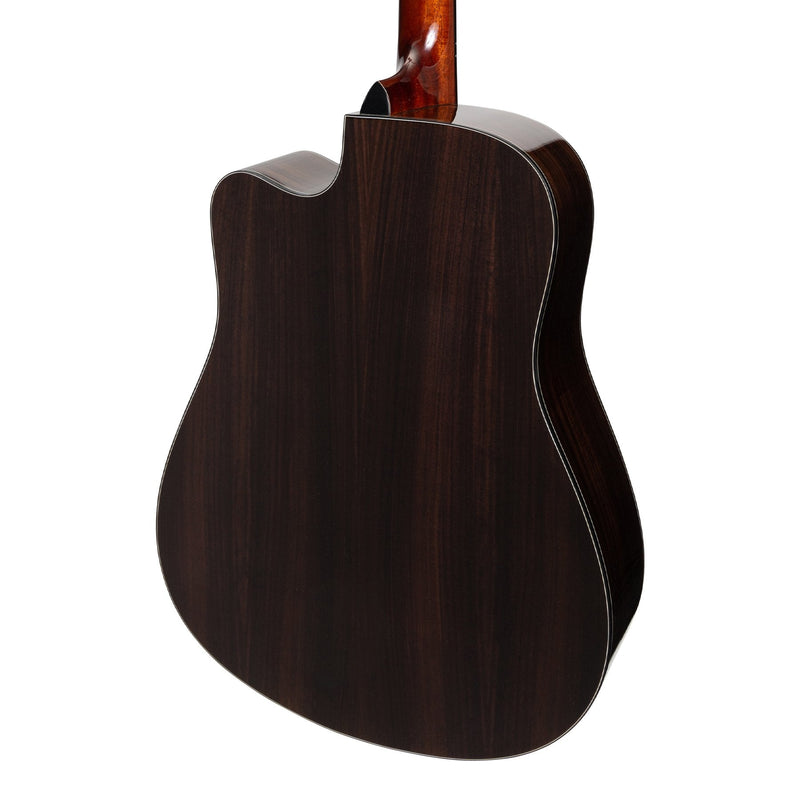 -Saga DS20 Solid Spruce Top Acoustic-Electric Dreadnought Cutaway Guitar (Natural Gloss)-Living Music