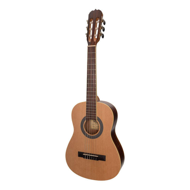 SC-34-SR-Sanchez 1/2 Size Student Classical Guitar (Spruce/Rosewood)-Living Music