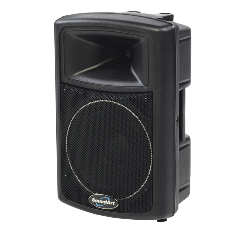 ST12-250-8-SoundArt 250 Watt 12" 2-Way 8 Ohm Molded Speaker Cabinet-Living Music