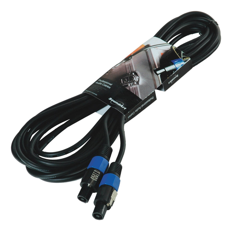 SSC-46-BLK-SoundArt PA Speaker Cable with Speakon to Speakon Connectors (10m)-Living Music