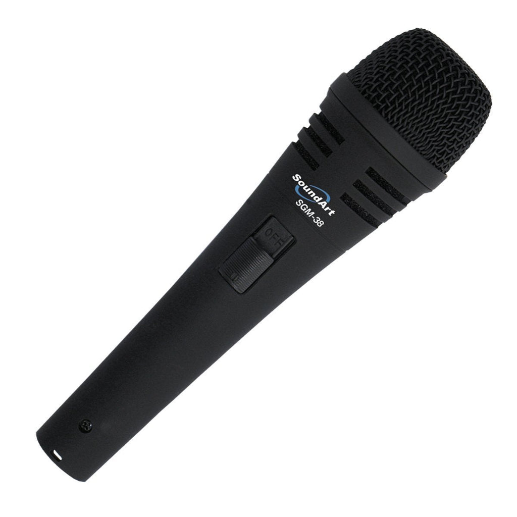SGM-38-SoundArt SGM-38 Hand-Held Dynamic Microphone with Protective Bag-Living Music