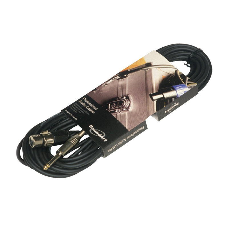 -SoundArt SMC-12 Mic to Line Cable with Female XLR to Jack Plugs (8m)-Living Music