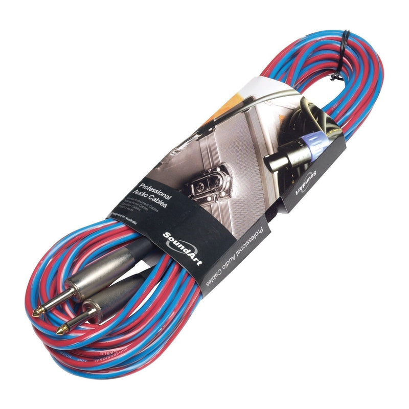 SSC-40HD-SoundArt Shielded PA Speaker Cable with Jack to Jack Connectors (10m)-Living Music