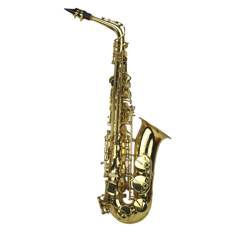 KSO-AS2-GLD-Steinhoff Student Alto Saxophone (Gold)-Living Music