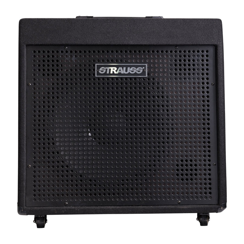 -Strauss 200 Watt Keyboard Multi-Purpose Full Range Amplifier (Black)-Living Music