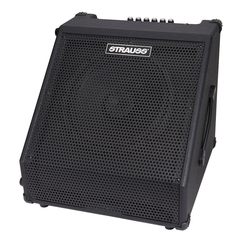 SPM-60-BLK-Strauss 60 Watt Multi-Purpose Full Range Personal Monitor (Black)-Living Music