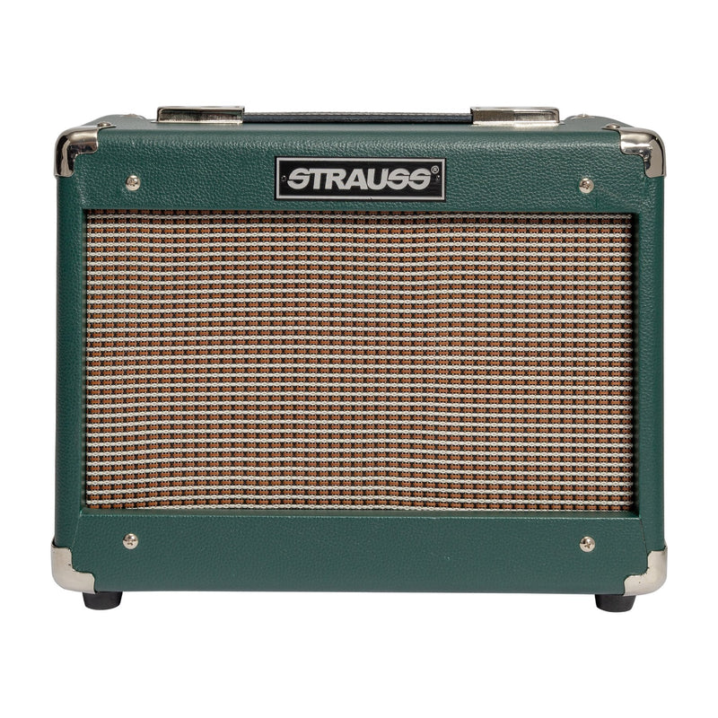 -Strauss SM-T5 5 Watt Combo Valve Amplifier (Green)-Living Music