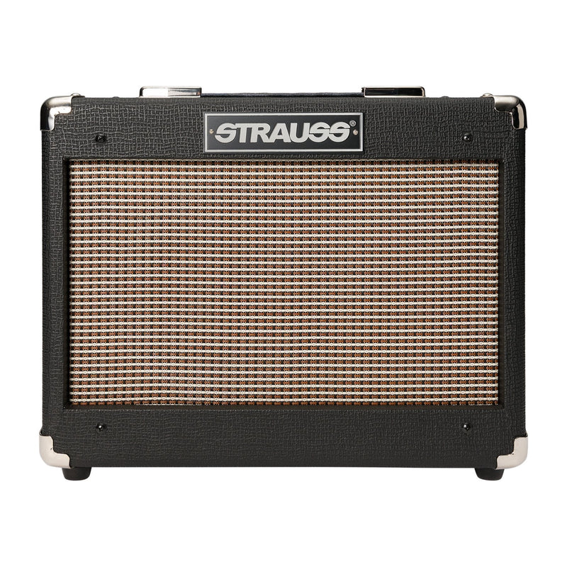 -Strauss SVT-10 10 Watt Combo Valve Amplifier (Black)-Living Music