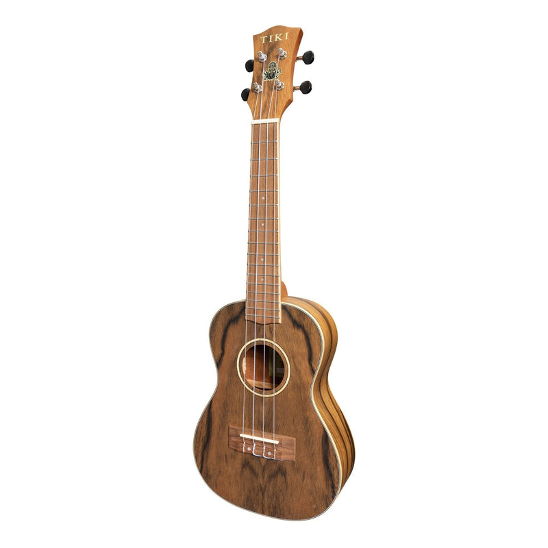 -Tiki '4 Series' Daowood Concert Ukulele with Gig Bag (Natural Satin)-Living Music