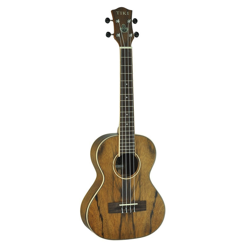 -Tiki '4 Series' Daowood Tenor Ukulele with Gig Bag (Natural Satin)-Living Music