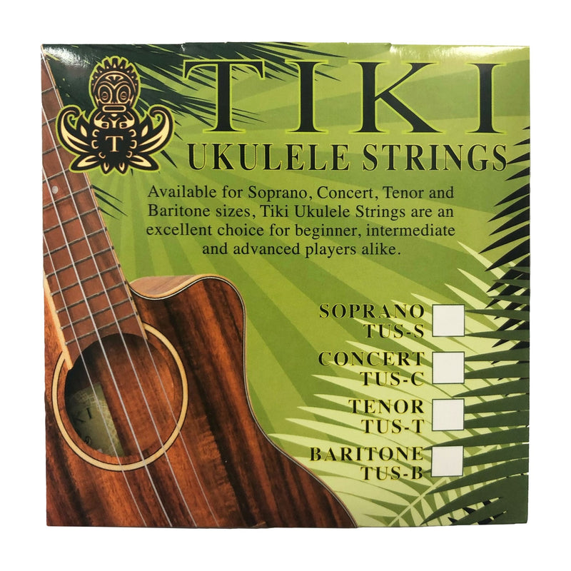 TUS-B-Tiki Baritone Ukulele String Set DGBE-Living Music