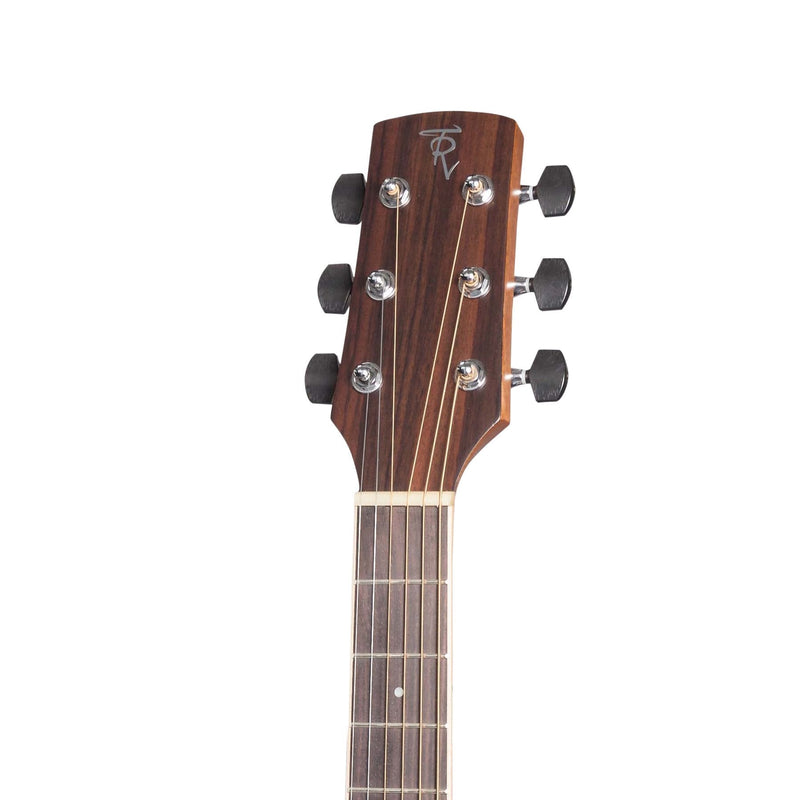 -Timberidge '1 Series' Left Handed Spruce Solid Top Acoustic-Electric Traveller Mini Guitar (Natural Satin)-Living Music