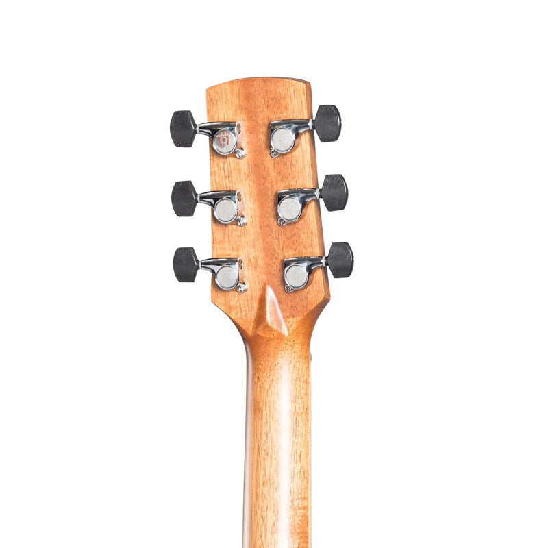 -Timberidge '1 Series' Left Handed Spruce Solid Top Acoustic-Electric Traveller Mini Guitar (Natural Satin)-Living Music