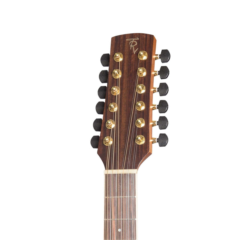 TRM-312-NST-Timberidge '3 Series' 12-String Spruce Solid Top Acoustic-Electric Traveller Mini Guitar (Natural Satin)-Living Music