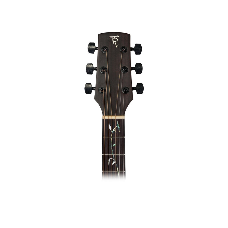 TRC-MMT-NST-Timberidge 'Messenger Series' Mahogany Solid Top Acoustic-Electric Dreadnought Cutaway Guitar with 'Tree of Life' Inlay (Natural Satin)-Living Music