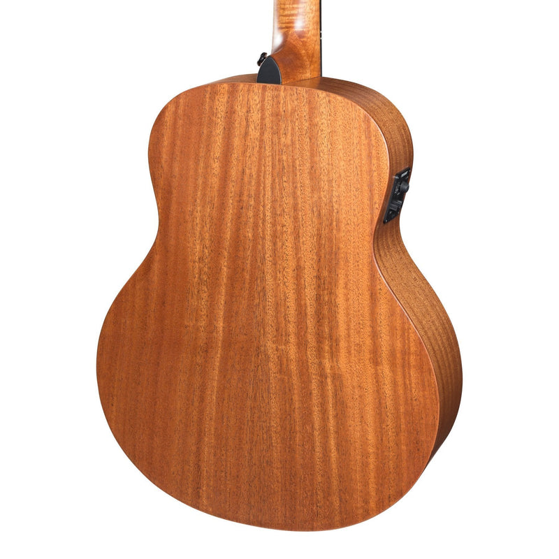 -Timberidge 'Messenger Series' Solid Mahogany Top Acoustic-Electric TS-Mini Guitar (Natural Satin)-Living Music