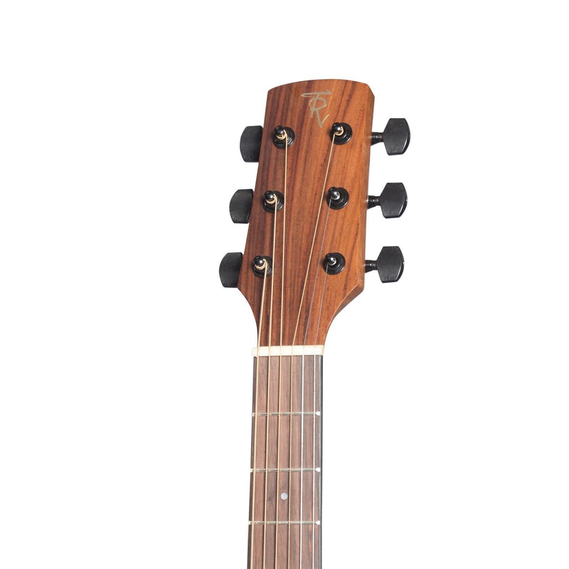 -Timberidge 'Messenger Series' Solid Mahogany Top Acoustic-Electric TS-Mini Guitar (Natural Satin)-Living Music
