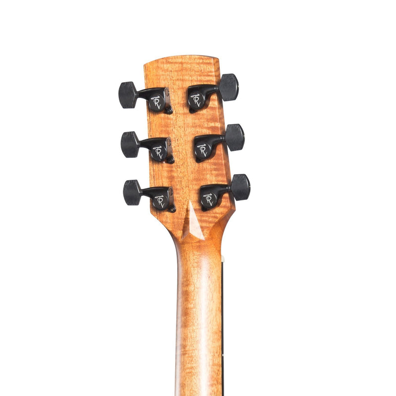 -Timberidge 'Messenger Series' Solid Mahogany Top Acoustic-Electric TS-Mini Guitar (Natural Satin)-Living Music