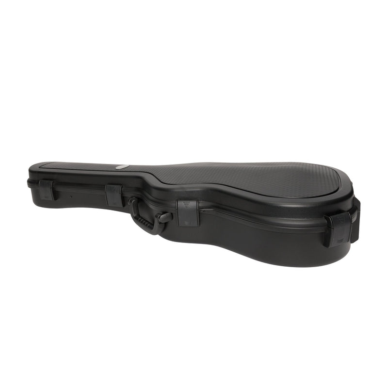 -XHL 3001 Weather-Sealed Small Body Acoustic Guitar Travel Hard Case (Black)-Living Music