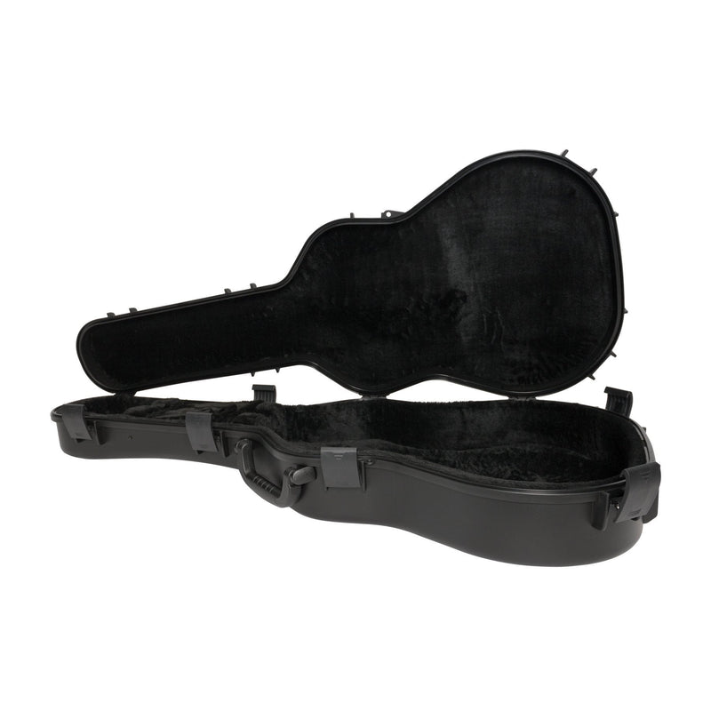 XHL-3001-BLK-XHL 3001 Weather-Sealed Small Body Acoustic Guitar Travel Hard Case (Black)-Living Music