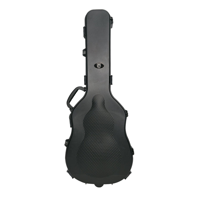 -XHL 3002A Weather-Sealed Dreadnought Acoustic Guitar Travel Hard Case (Black)-Living Music